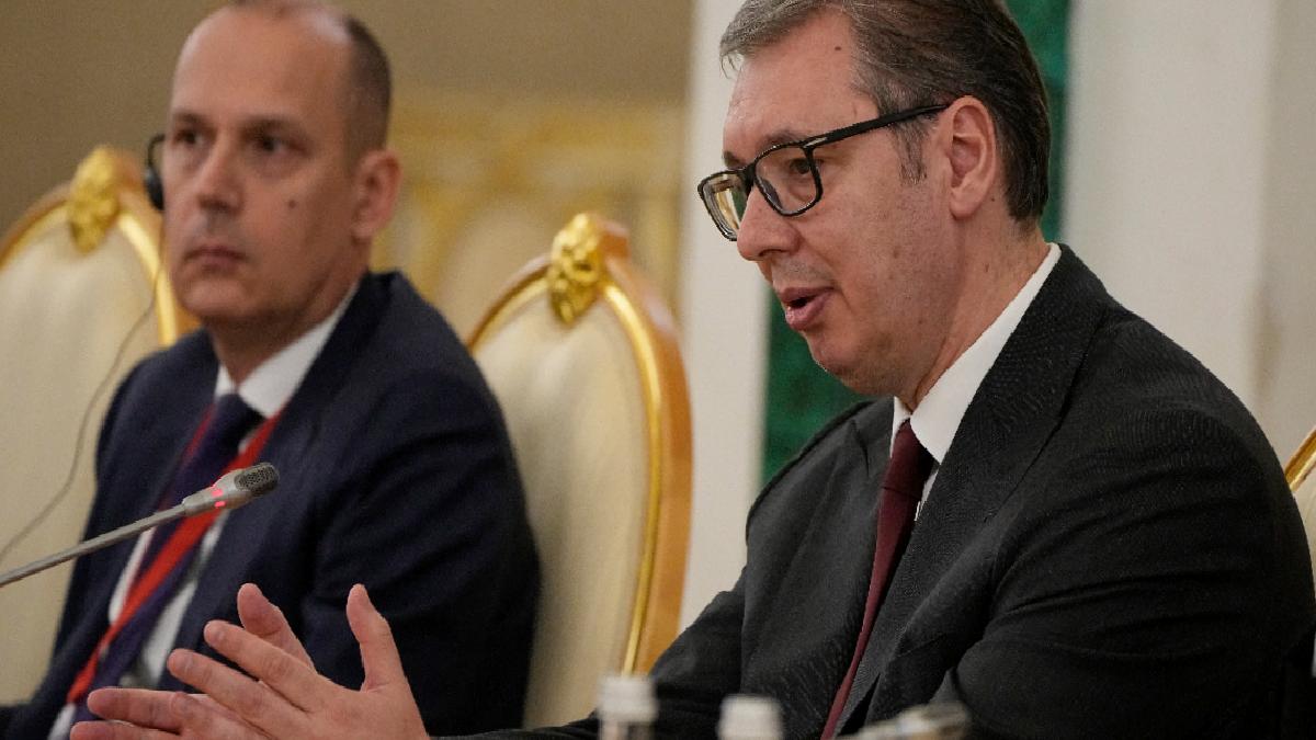 Putin, Sırbistan Cumhurbaşkanı Vucic ile görüştü