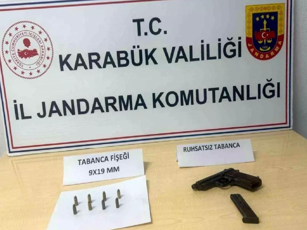 Ruhsatsız Silahla Yakalanan Şahıs Tutuklandı