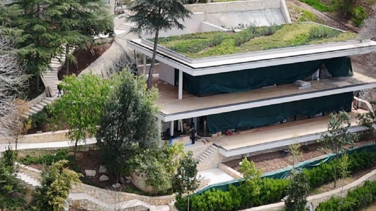 Rus milyarderin rüşvet verdiği iddia edilen villada inşaat çalışmaları sürüyor