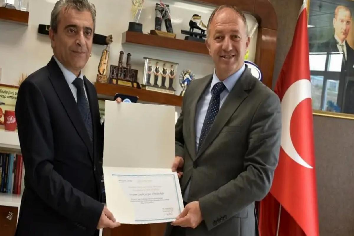 Sağlık ve Spor İş Birliği Sertifikası