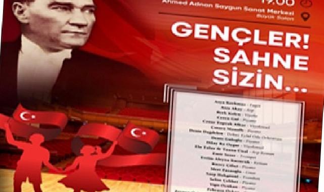 Sahne genç müzisyenlerin olacak