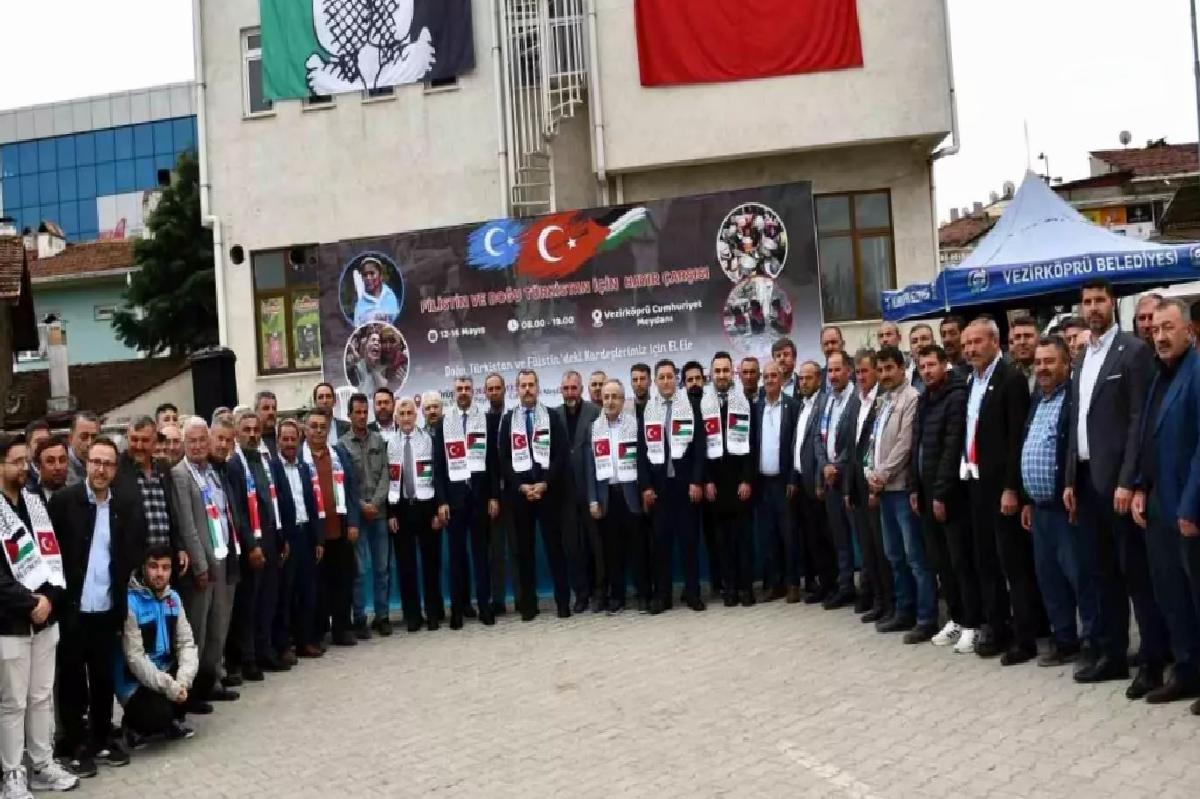 Samsun Vezirköprü’de Hayır Çarşısı Açıldı