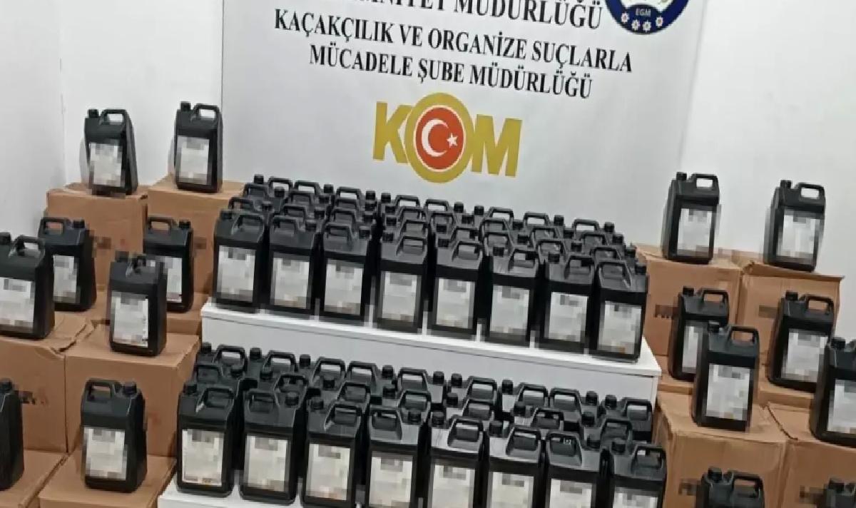 Samsun’da 1 Ton Etil Alkol Ele Geçirildi