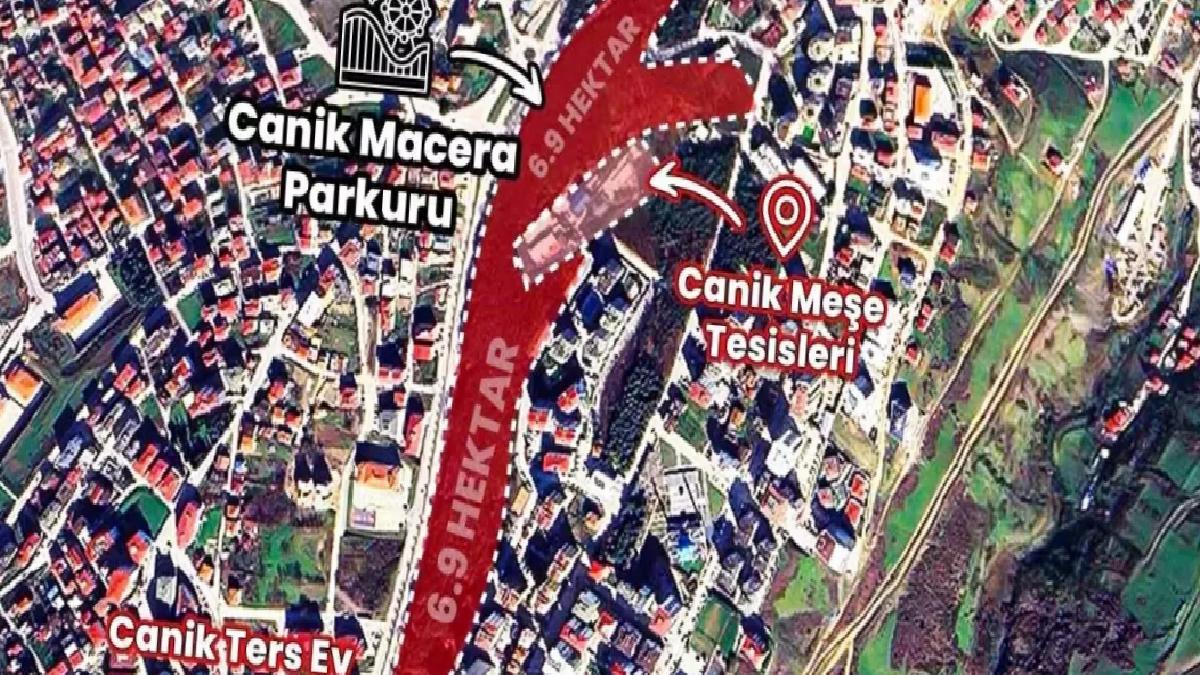 Samsun’da Karadeniz’in En Büyük Macera Parkı Projesi Başladı