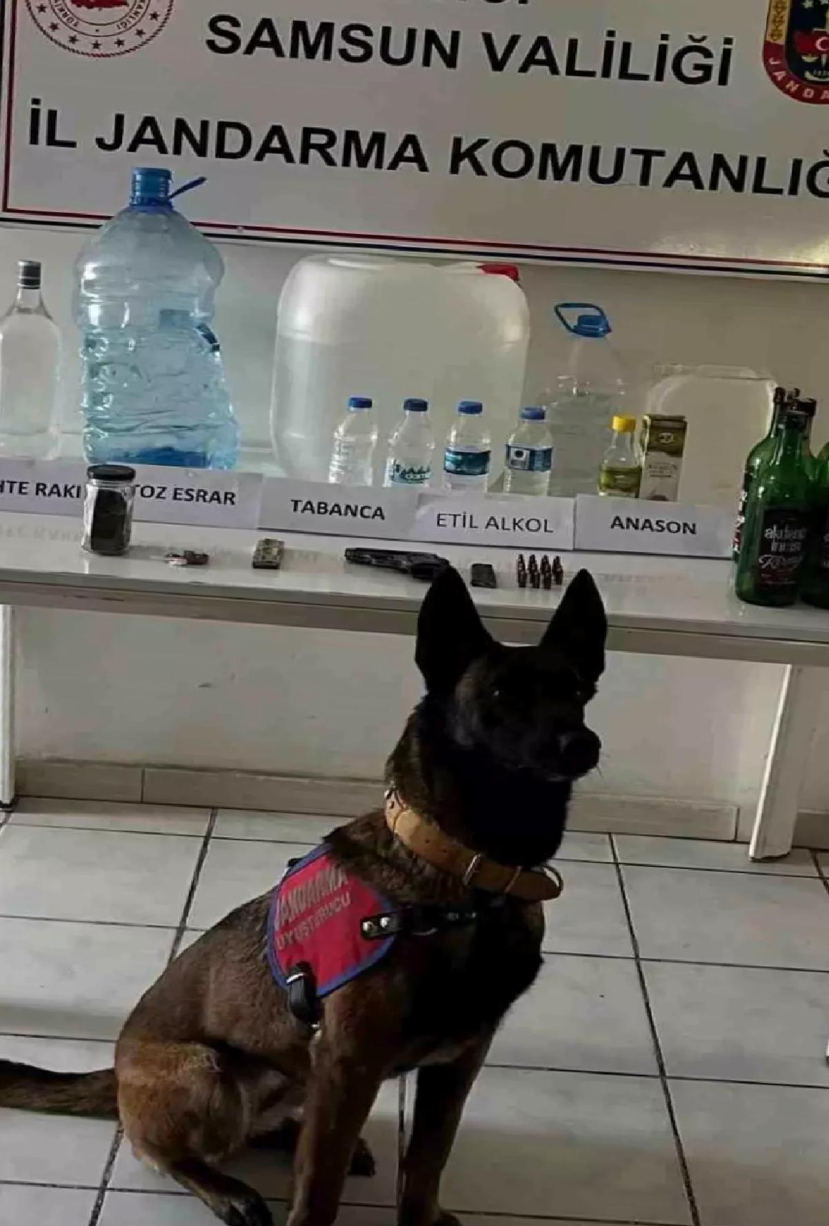 Samsun’da Sahte Alkol Operasyonu