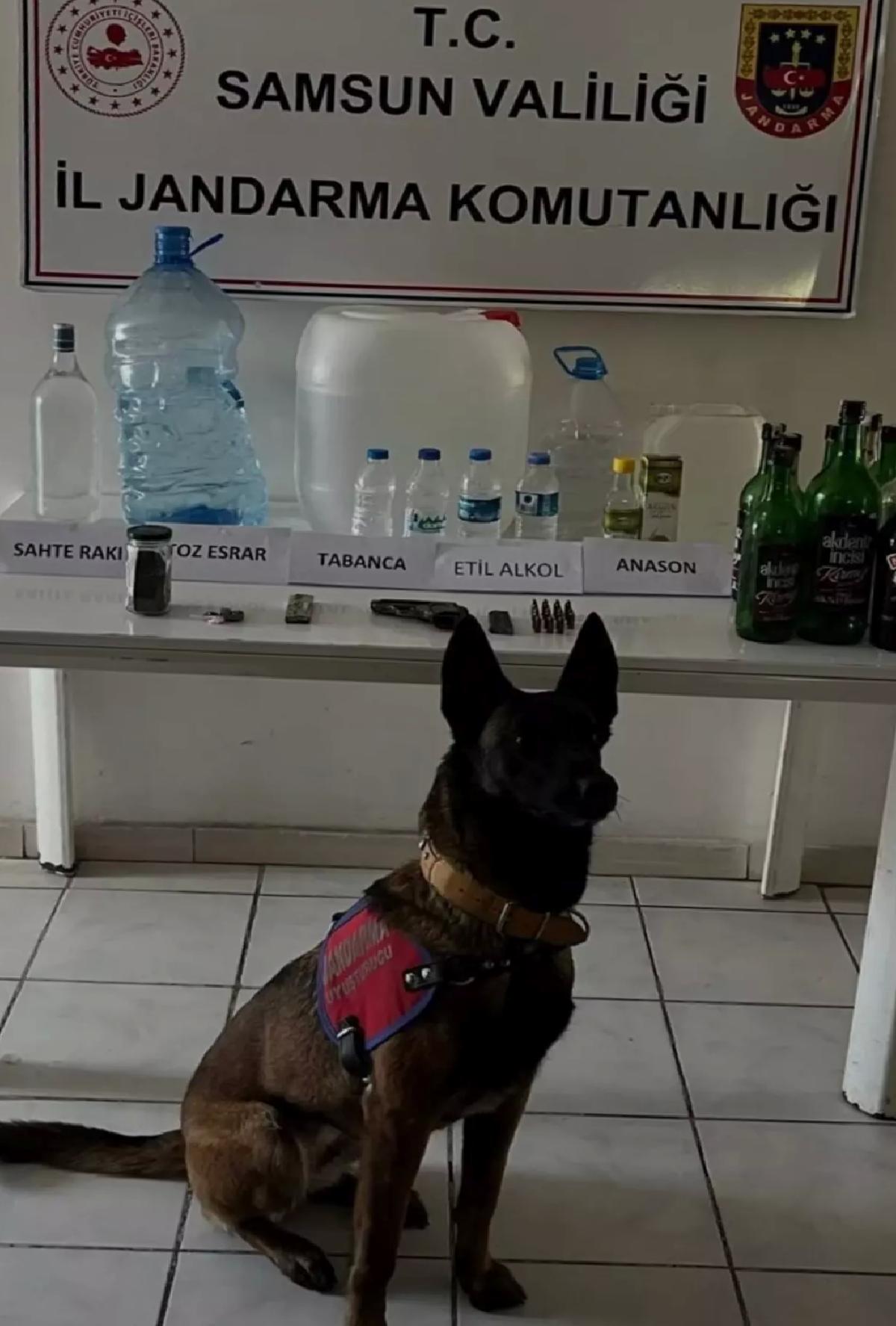 Samsun’da Sahte İçki Operasyonu