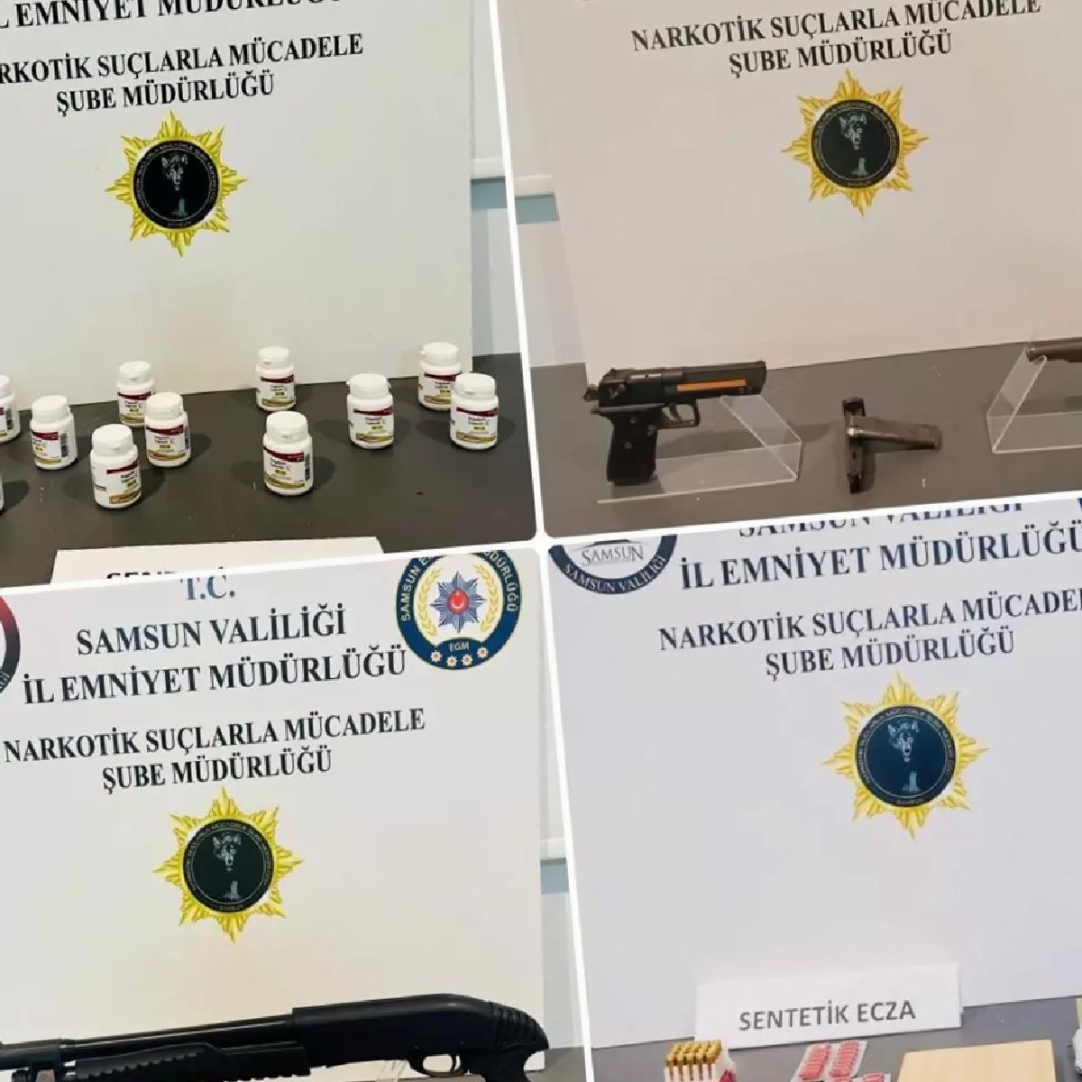 Samsun’da Uyuşturucu Operasyonu: 7 Gözaltı