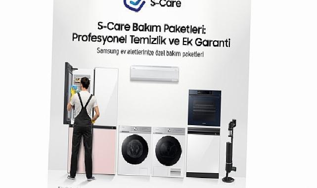 Samsung, ev aletleri için profesyonel bakım hizmeti başlattı