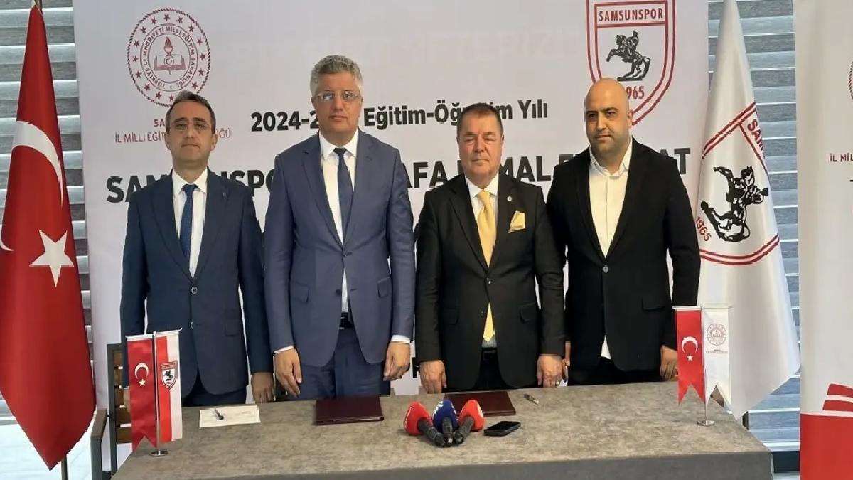 Samsunspor’dan Futbol Şenliği Protokolü