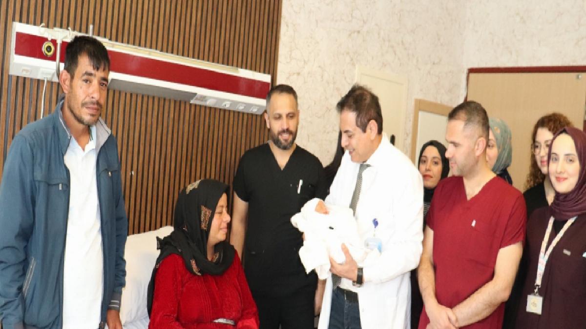 Şanlıurfa’da 15 yıl sonra çocuk sahibi oldu