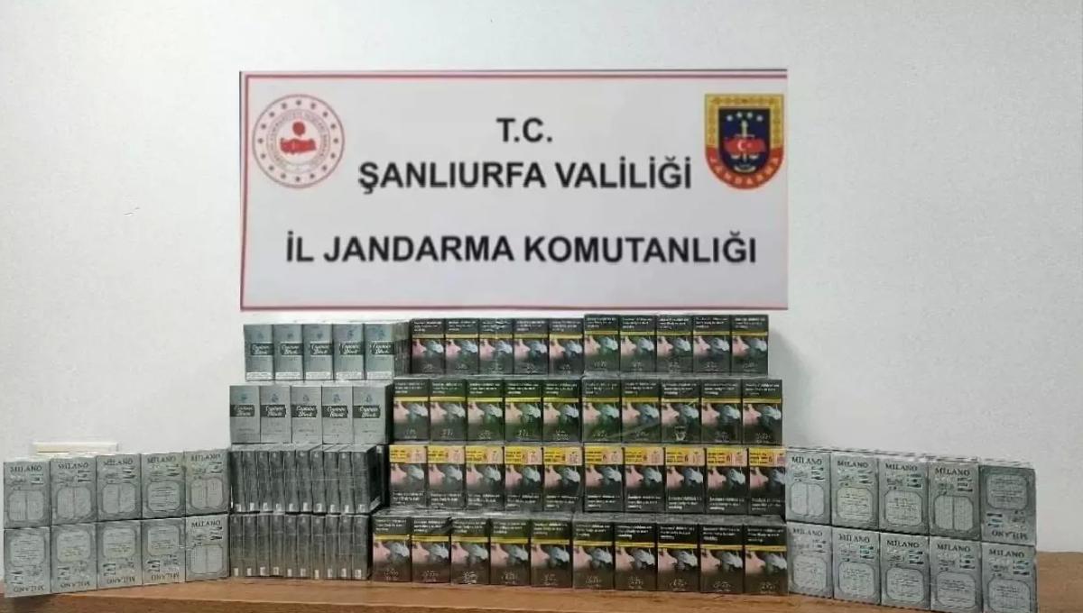 Şanlıurfa’da 980 Paket Kaçak Sigara Ele Geçirildi