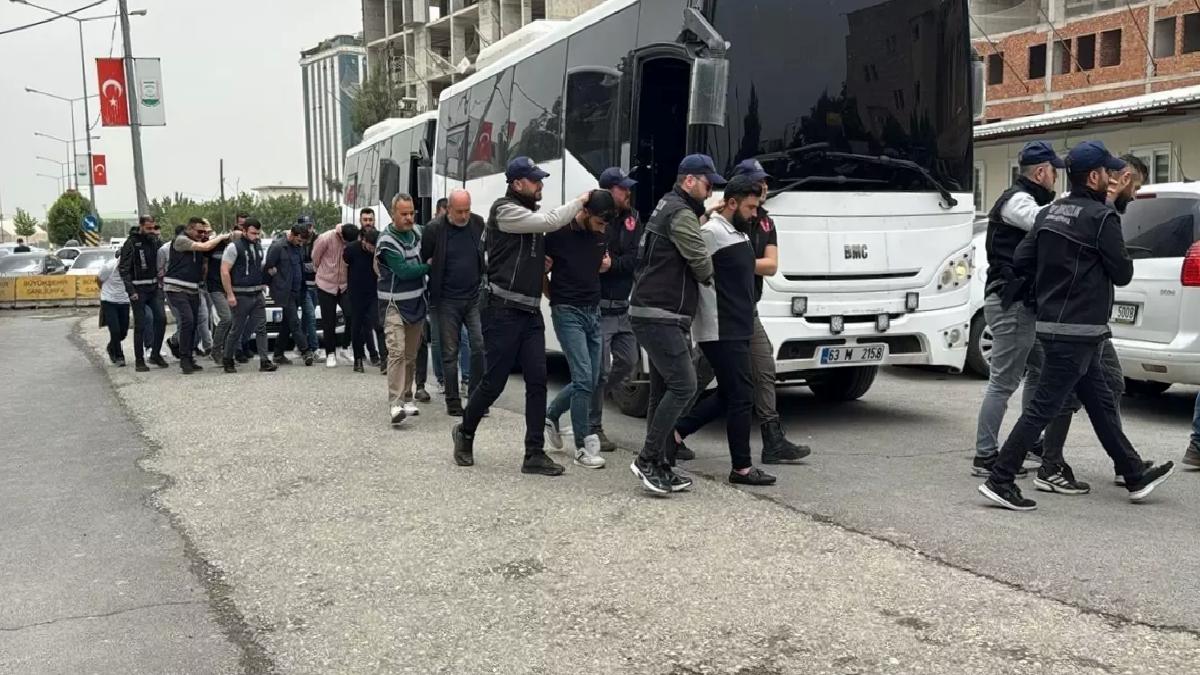 Şanlıurfa’da Araç Operasyonu: 5 Tutuklama