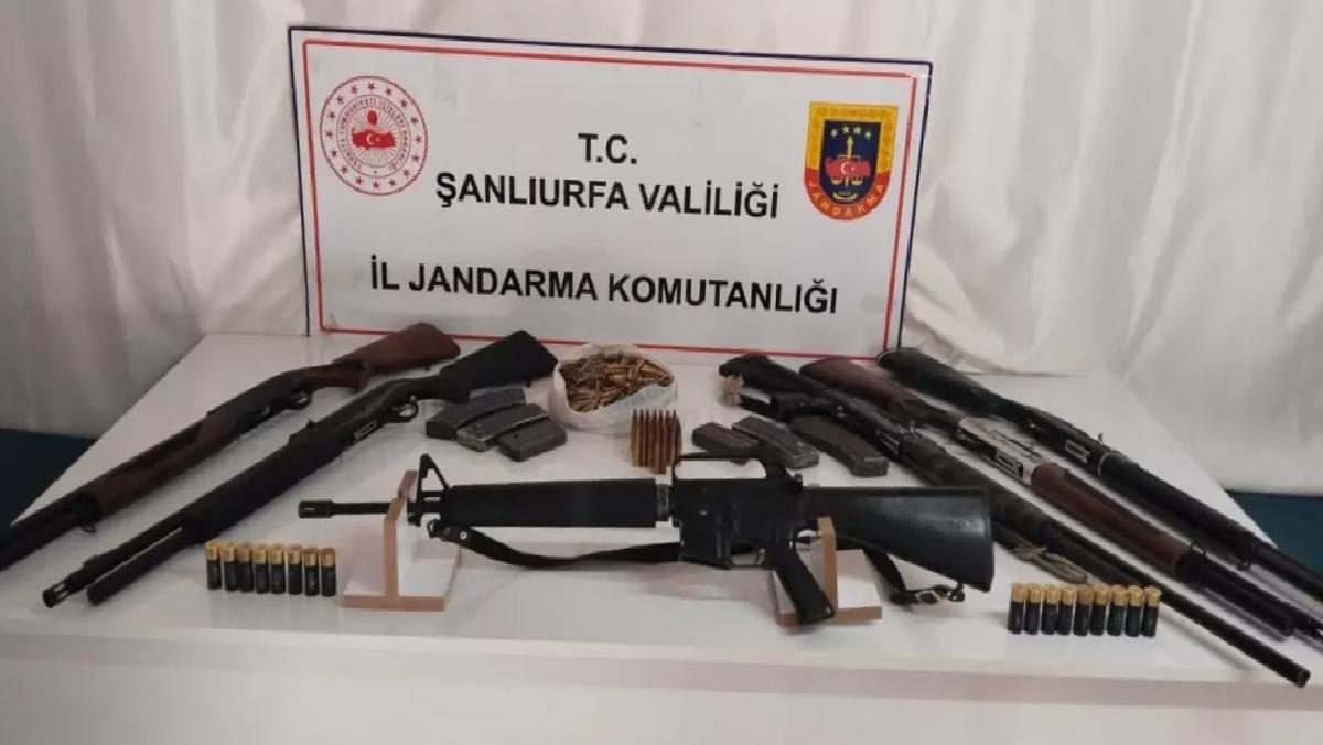 Şanlıurfa’da Silah Kaçakçılığı Operasyonu