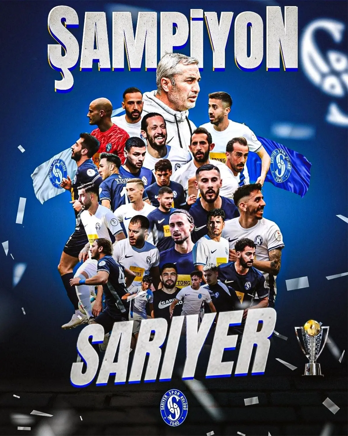 Sarıyer, Trenyol 1. Lig’e Yükseldi