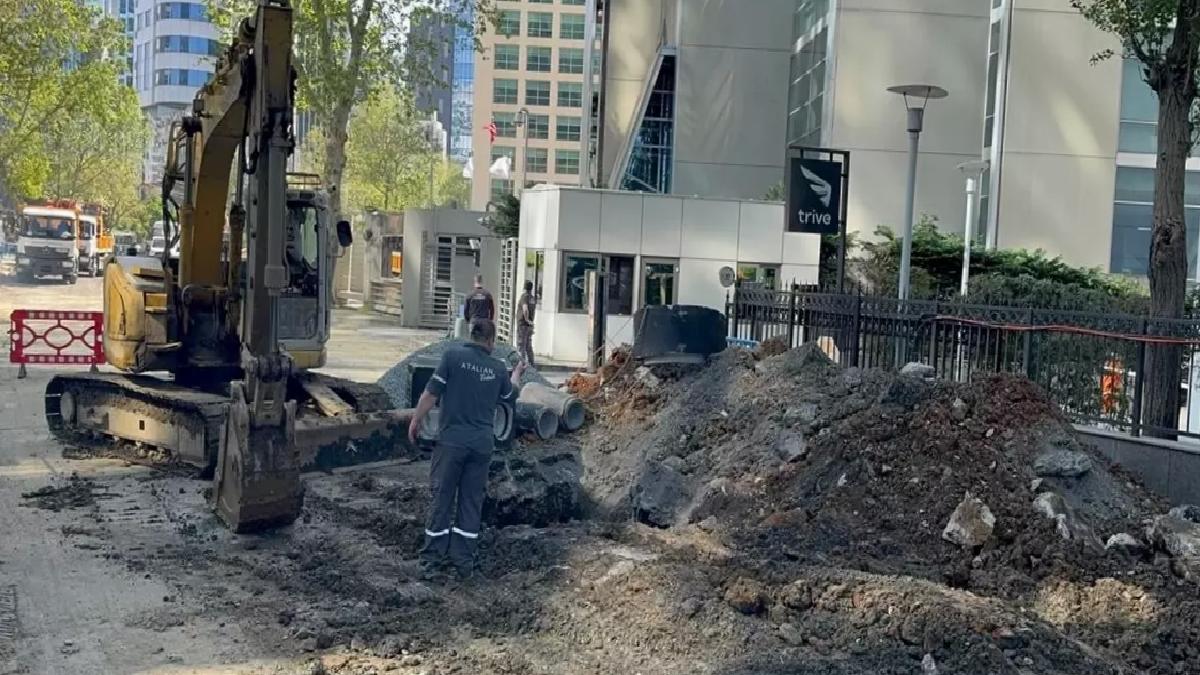 Sarıyer’de İnşaat Çökmesi: Onarım Devam Ediyor