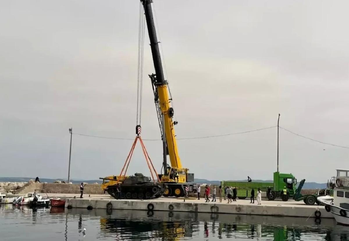 Saros’ta Su Altı Tarih Müzesi’ne Tank Batırılacak