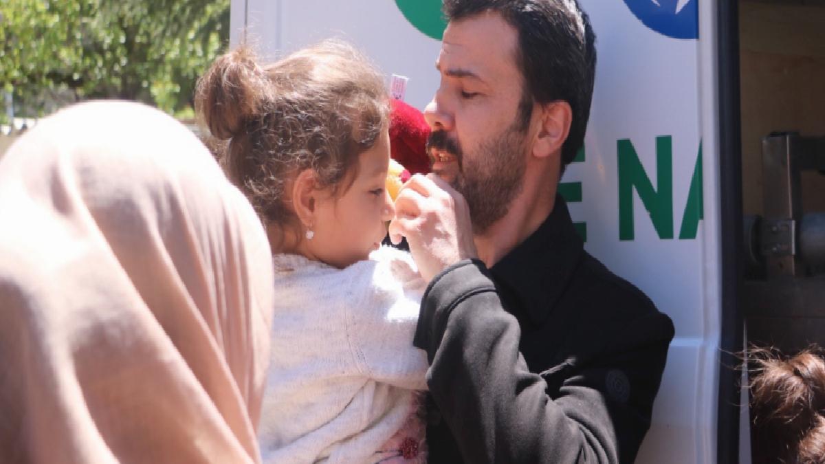 Şehit Önder Özen’e 4 yaşındaki kızından acı veda