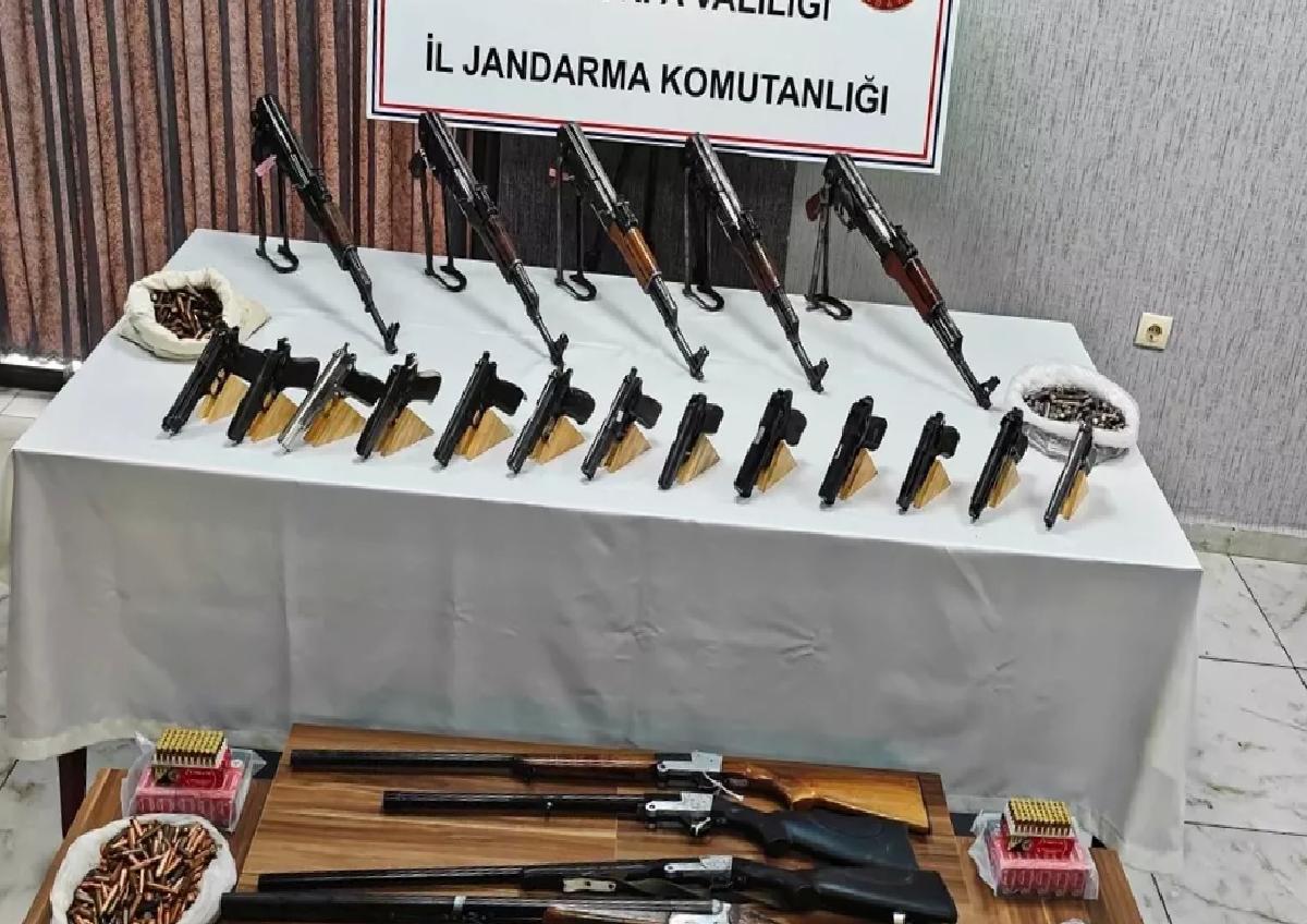 Silah Kaçakçılığı Operasyonunda 16 Gözaltı