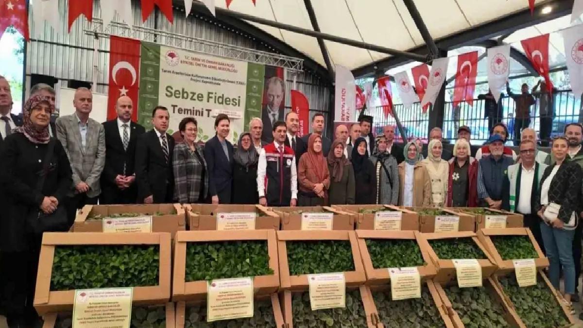 Silivri’de Üreticilere Fide ve Tohum Desteği Sağlandı