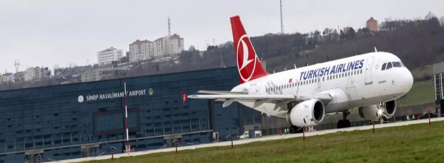 Sinop Havalimanı’nda 31 Bin Yolcu