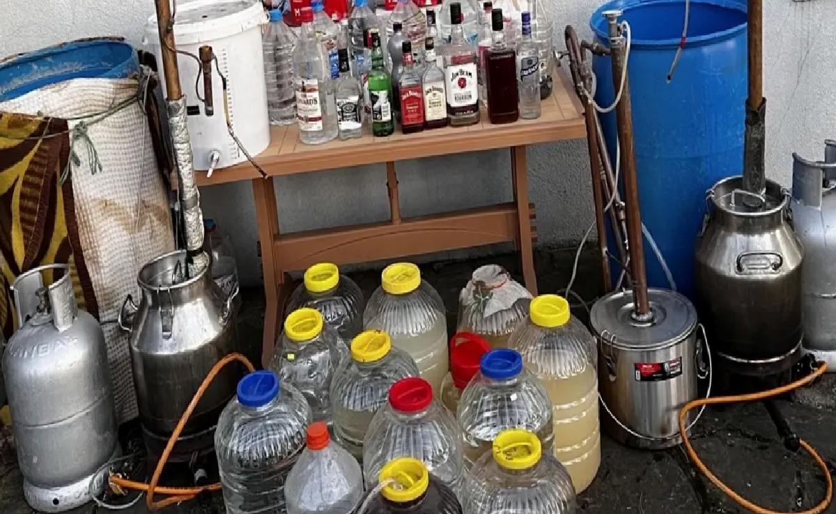 Sinop’ta Sahte İçki Operasyonu: 3 Gözaltı