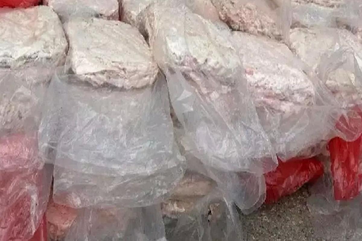 Şırnak’ta kamyon kasasında 2,5 ton kaçak et ele geçirildi