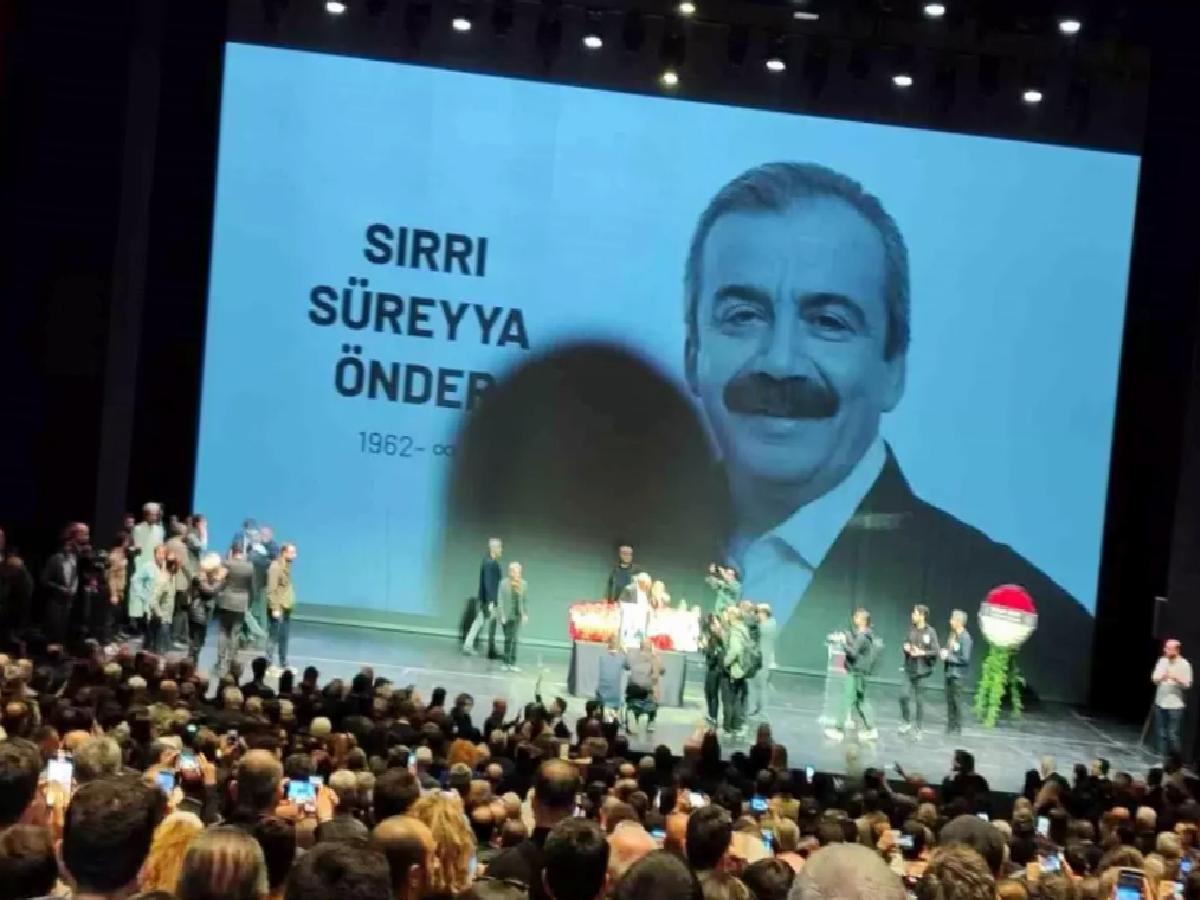 Sırrı Süreyya Önder’e Veda Töreni