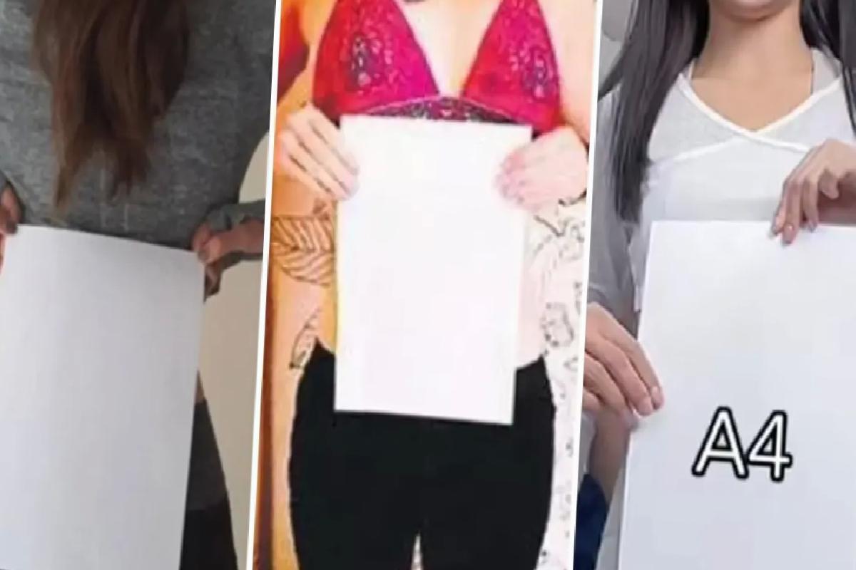 Sosyal medyada yeni tehlike! Gençler A4 kağıdına sığmak için ölümüne yarışıyor