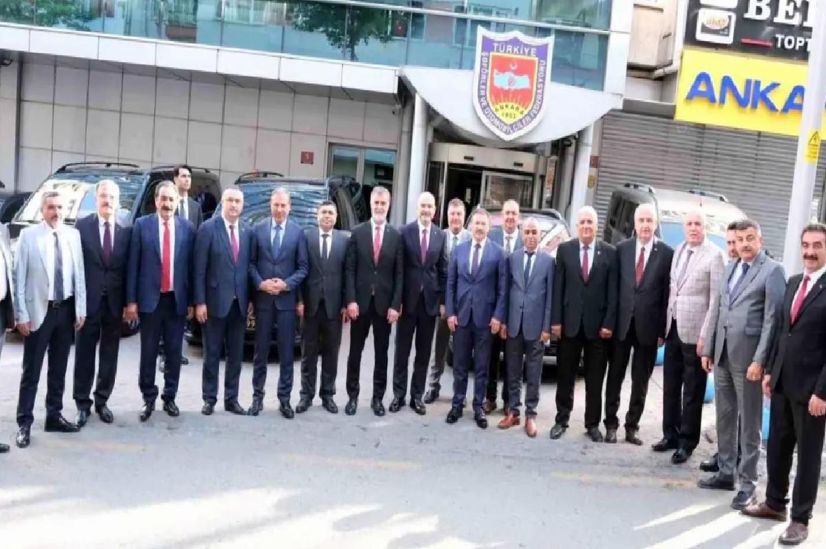 Soylu, TŞOF’u Ziyaret Etti