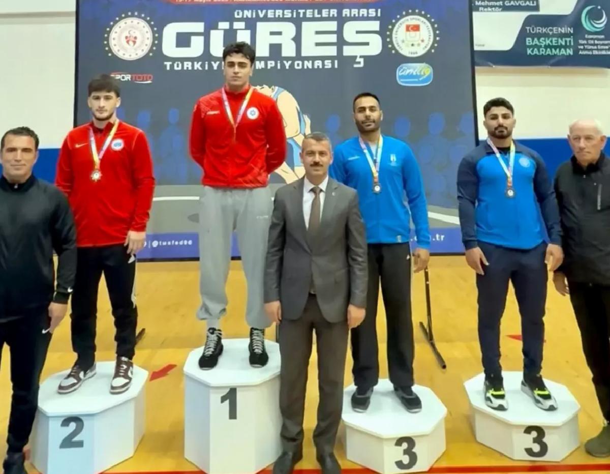 SUBÜ Güreş Takımı Türkiye Şampiyonası’nda Ödül Aldı