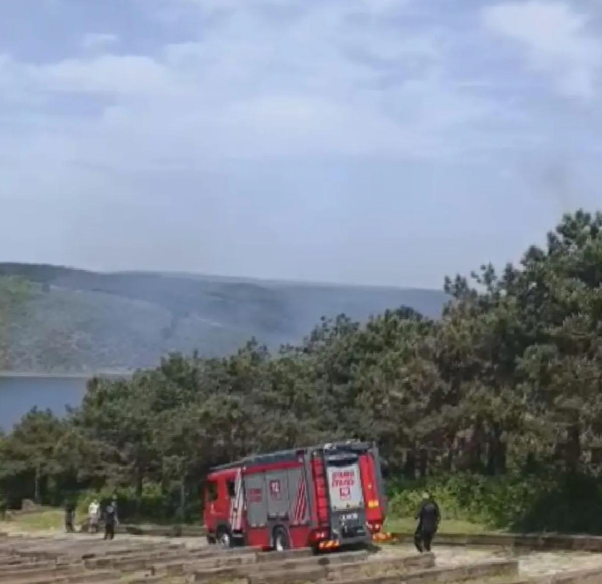 Sultangazi’de Orman Yangını
