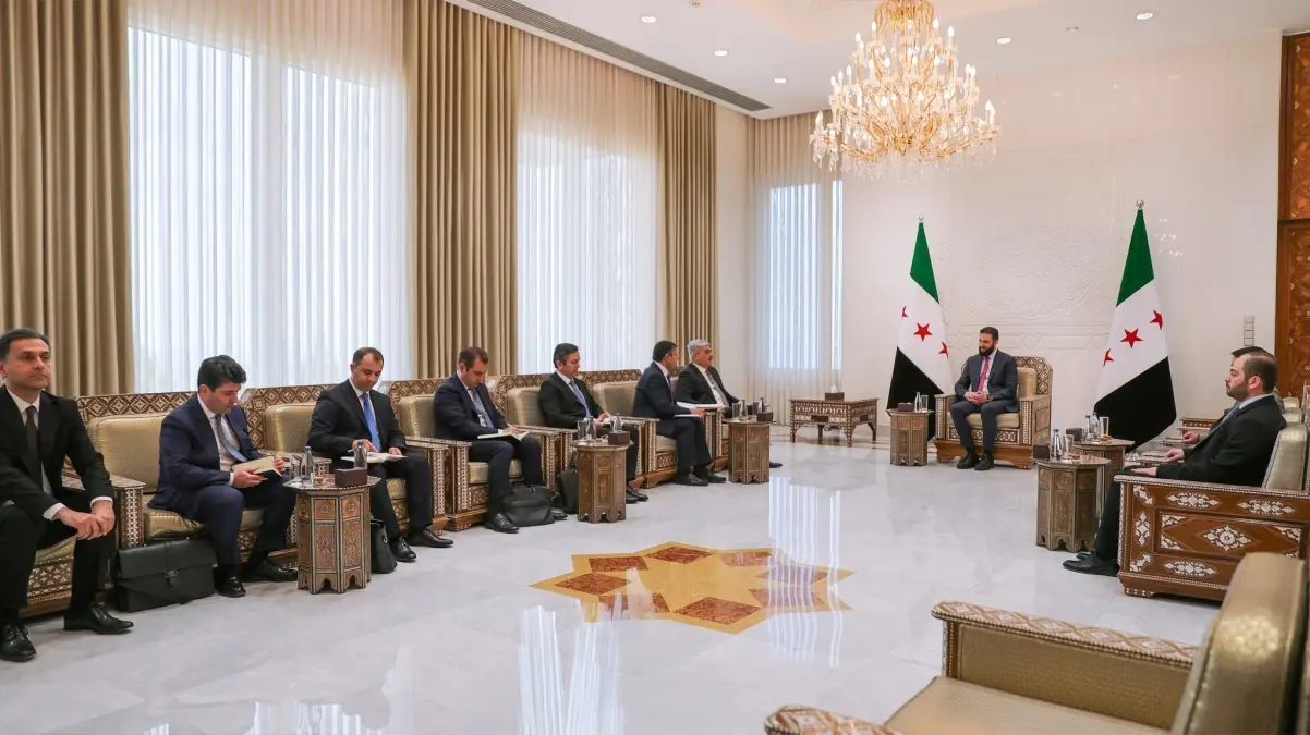 Suriye ve Azerbaycan’dan iş birliği görüşmesi