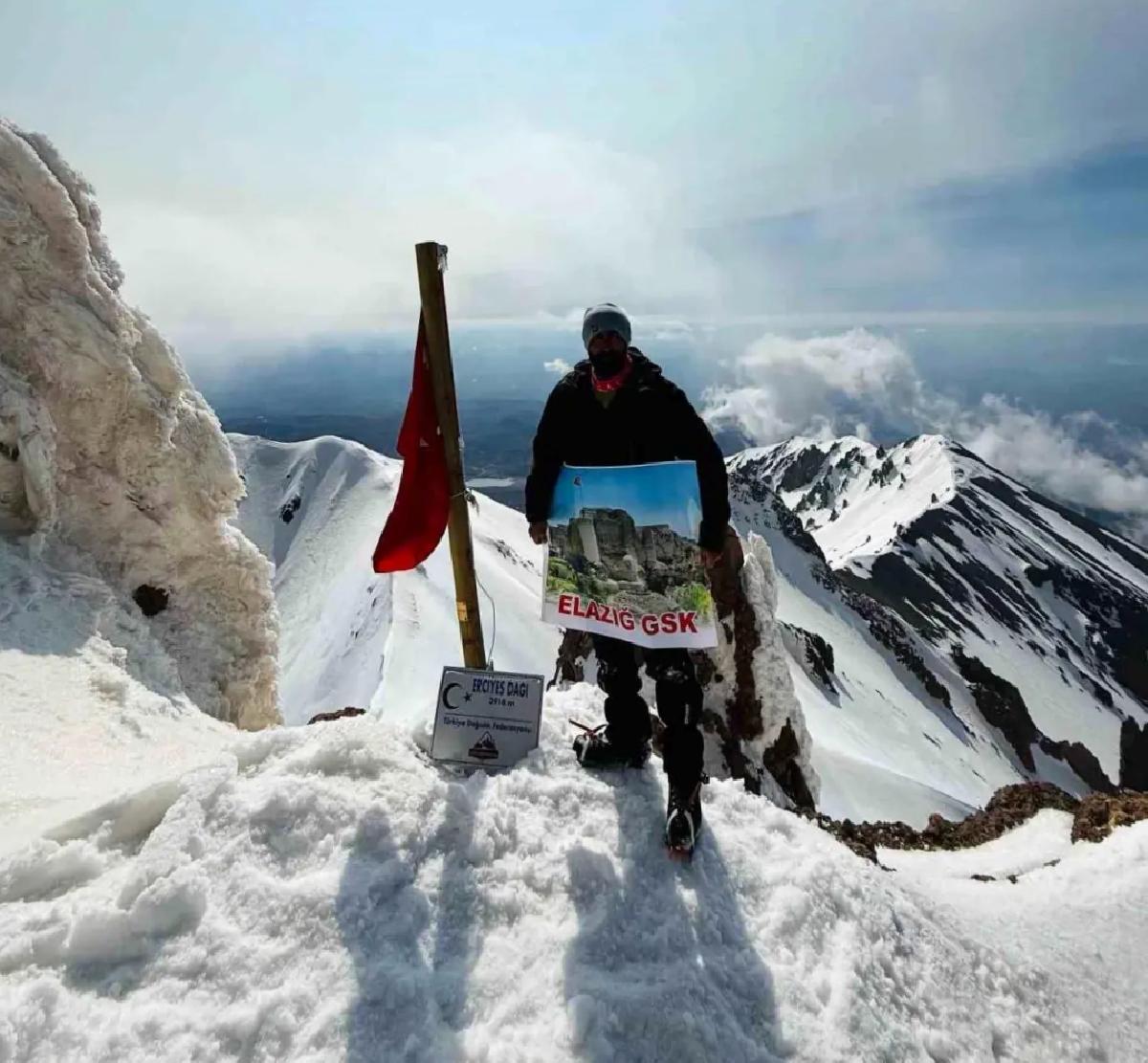 Tarık Trap, Erciyes Dağı Zirvesine Tırmandı