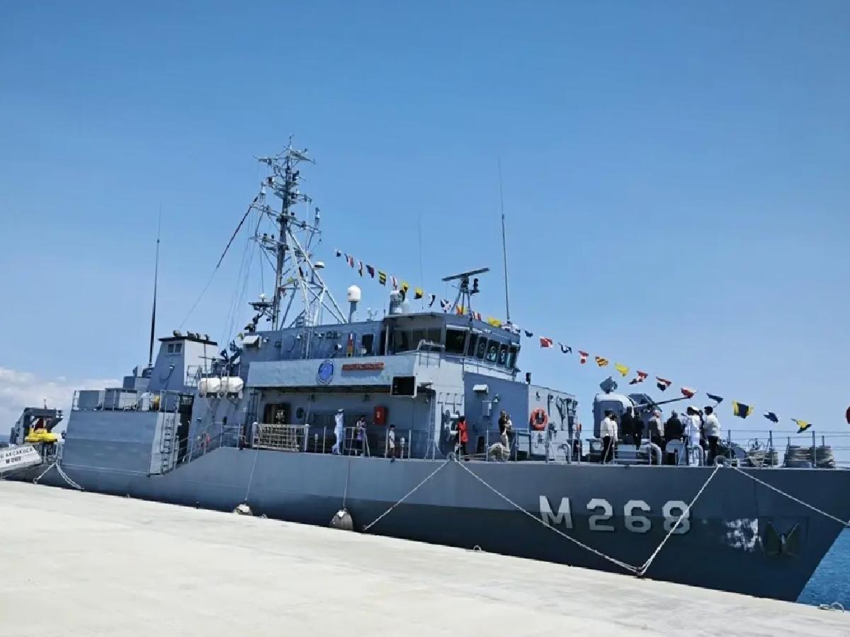 TCG Akçakoca Enez Limanı’nda Ziyarete Açıldı