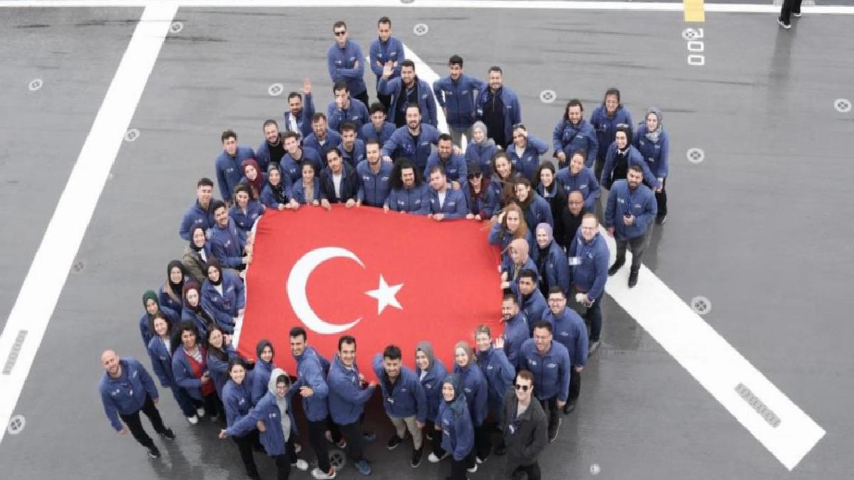 TCG Anadolu ile 81 ilden gençler Samsun’da