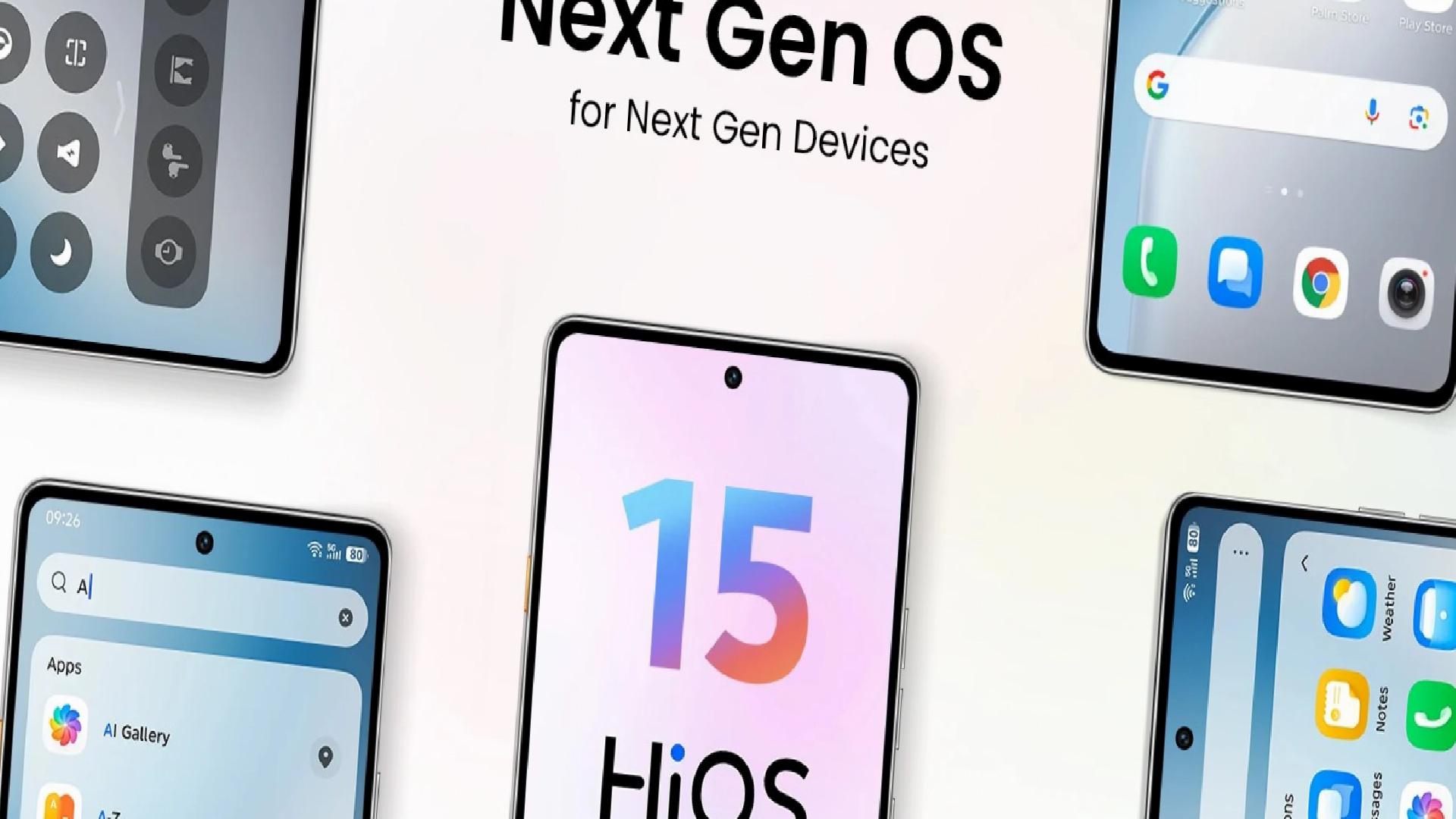 Tecno telefonların yeni arayüzü HiOS 15 tanıtıldı: İşte yenilikler