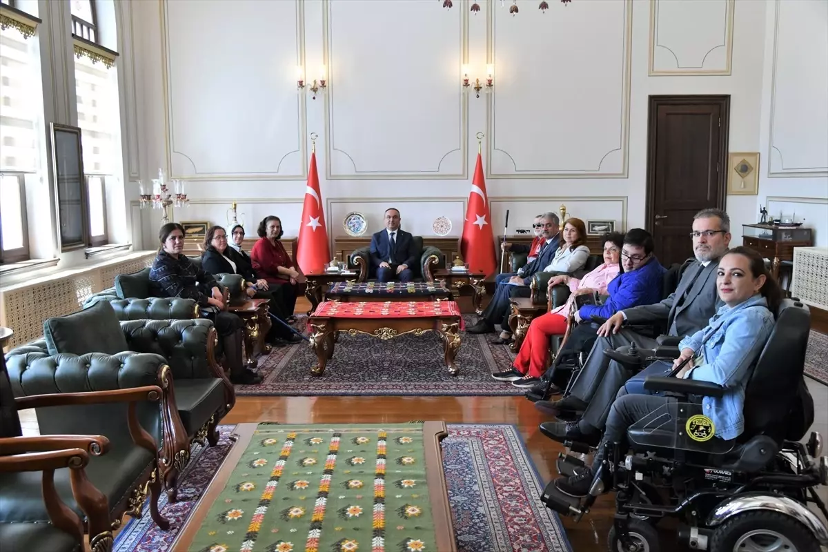Tekirdağ’da Engelli Dernekleri Vali’yi Ziyaret Etti