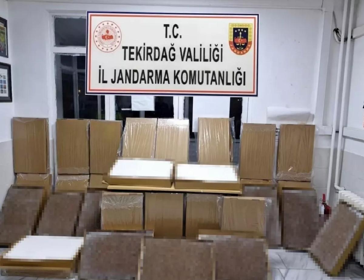 Tekirdağ’da Ruhsatsız Silah ve Kaçak Ürün Operasyonu