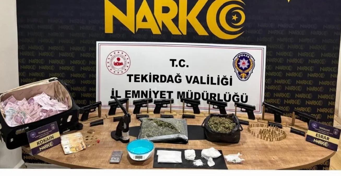 Tekirdağ’da Uyuşturucu Operasyonu: 2 Gözaltı