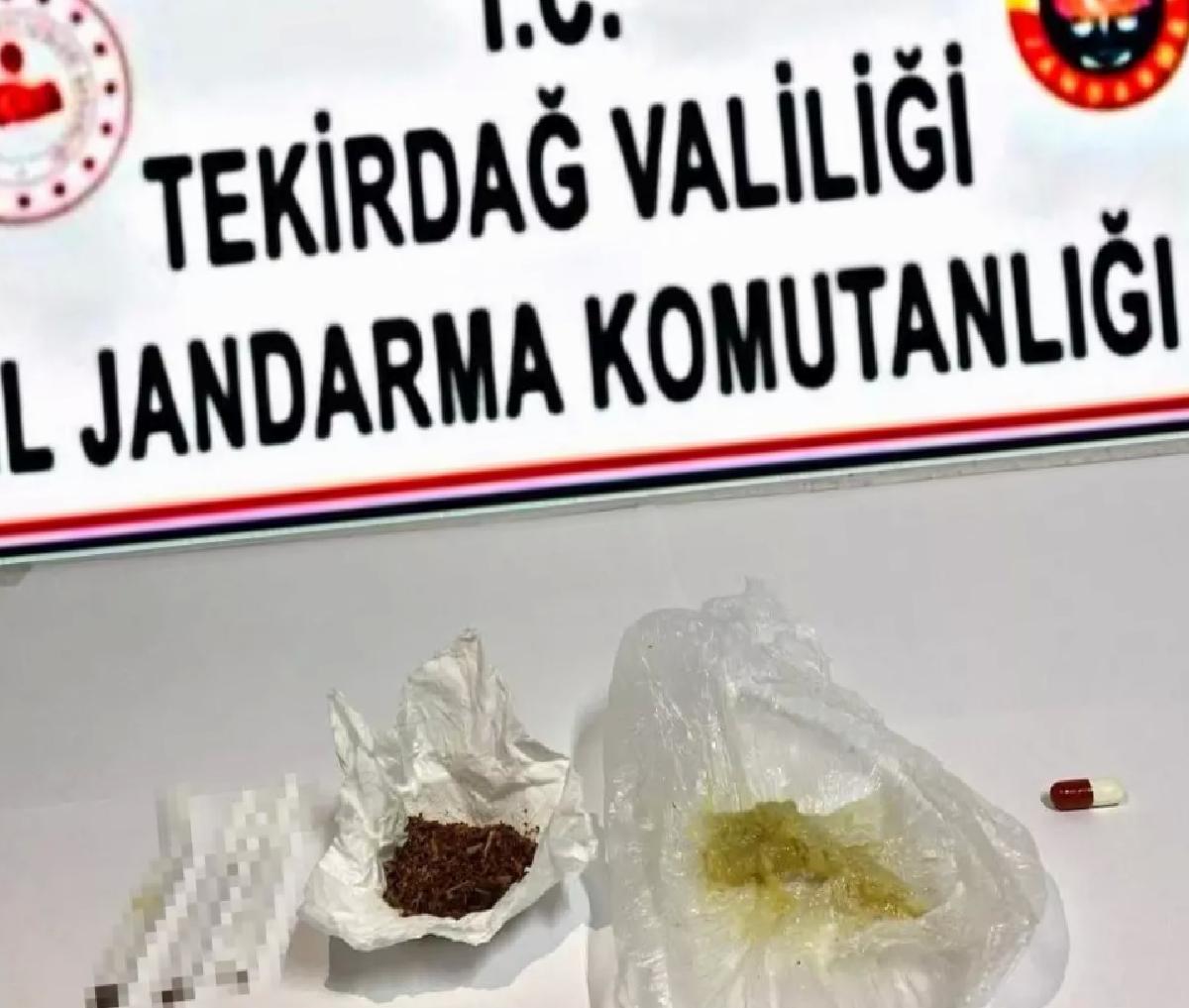 Tekirdağ’da Uyuşturucu ve Silah Operasyonu