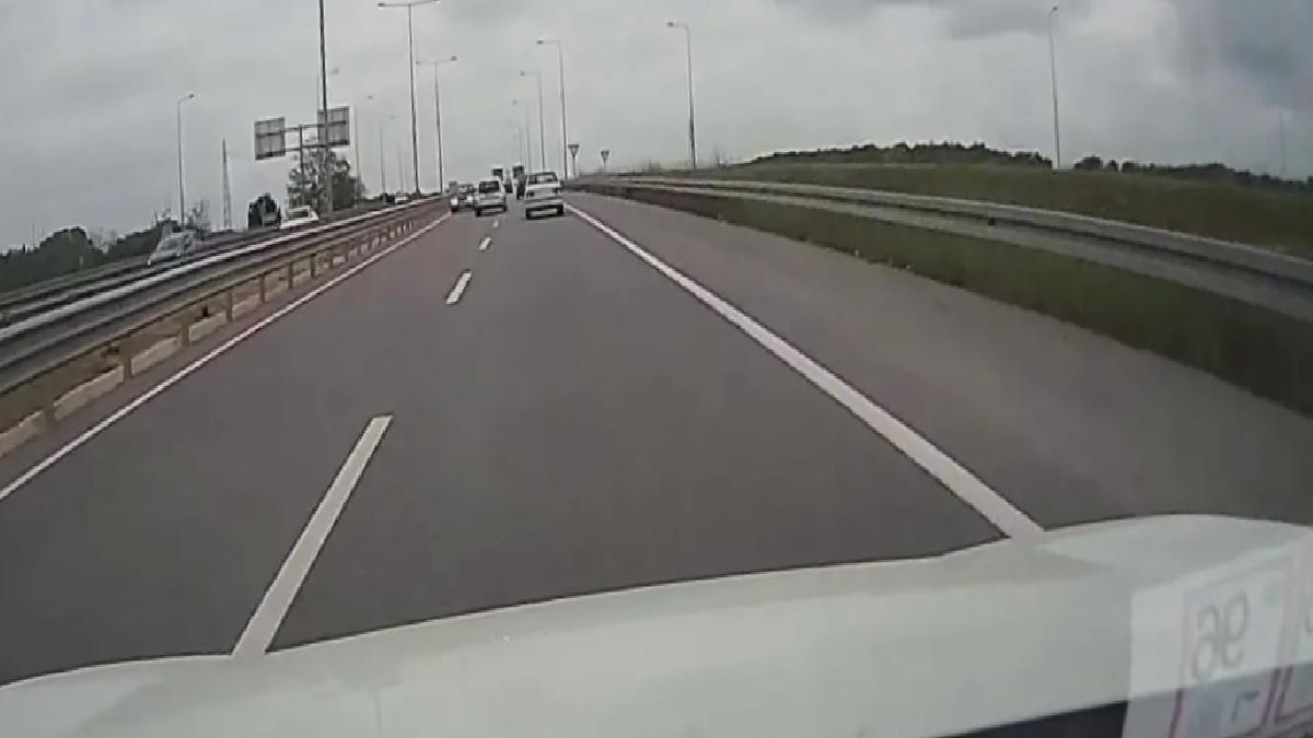 Ters Yolda Giden Sürücüye Cezası Kesildi