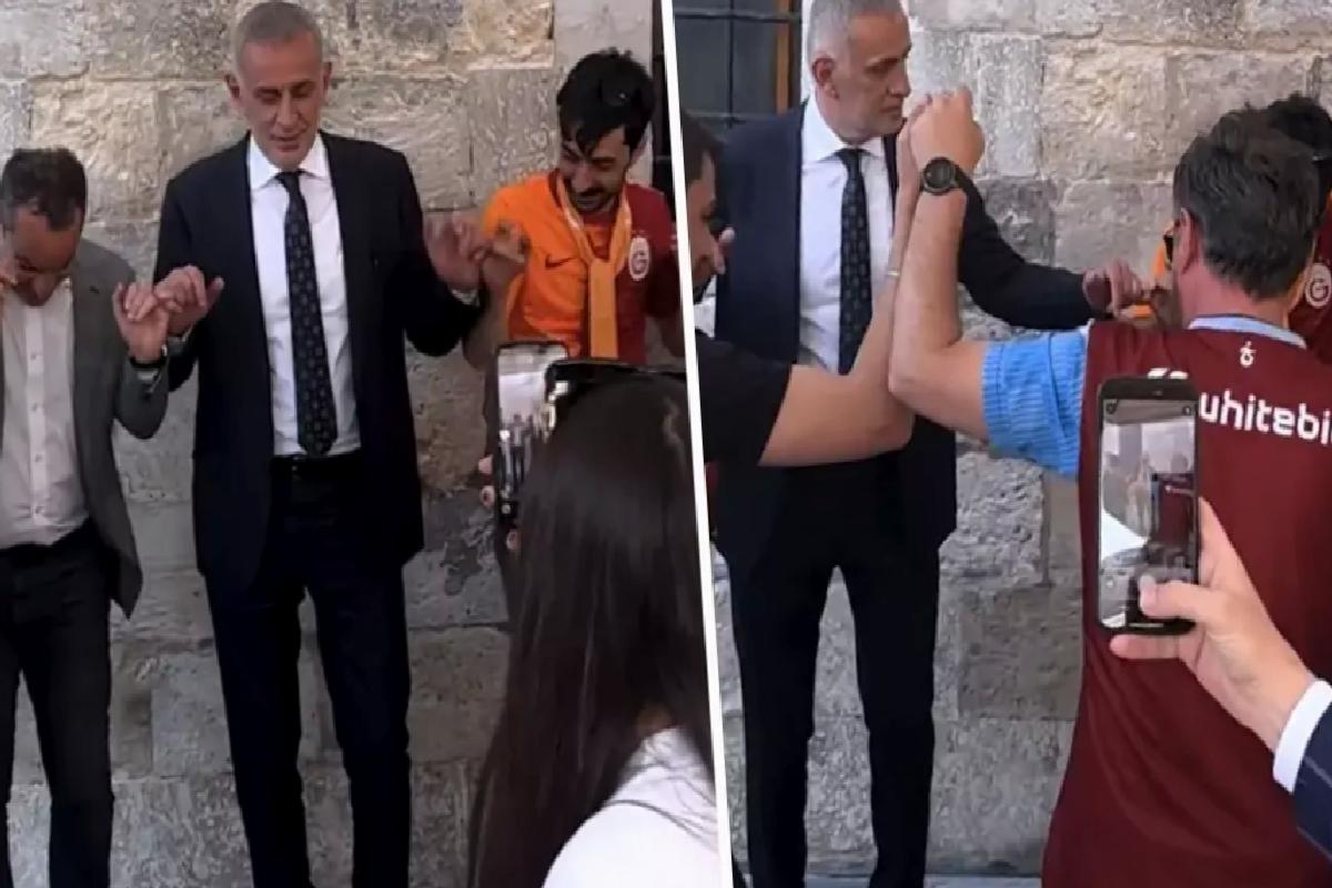 TFF Başkanı Hacıosmanoğlu’nun horon teptiği anlar