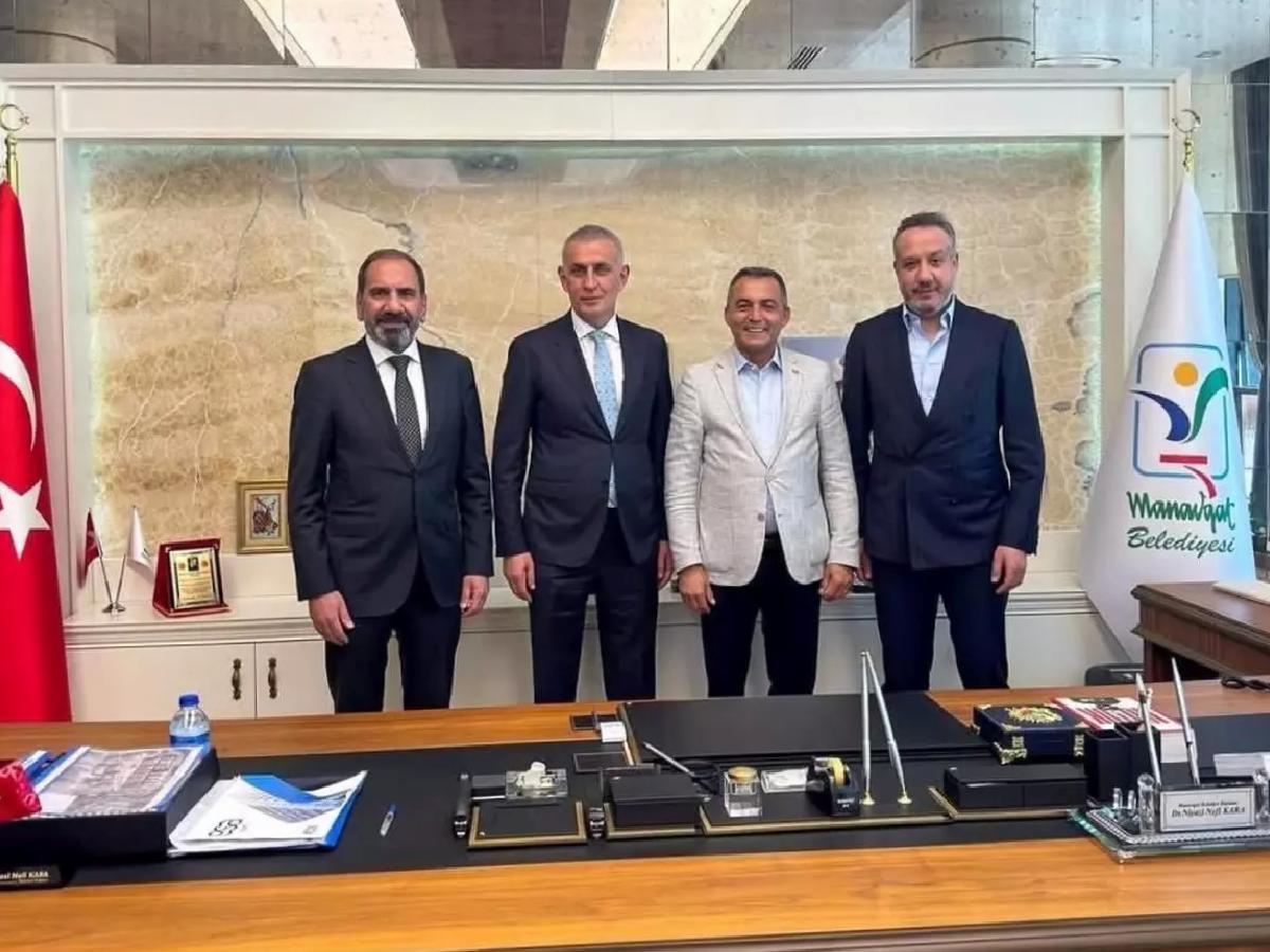 TFF Başkanı İbrahim Hacıosmanoğlu’ndan Manavgat’a Ziyaret