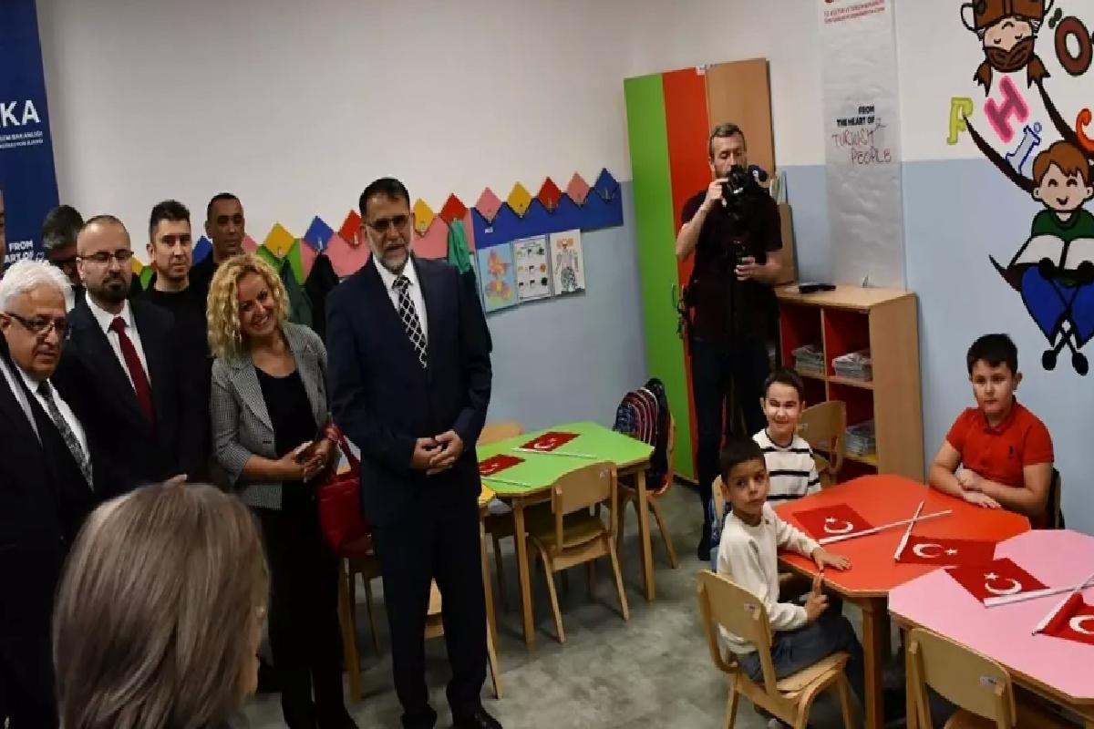 TİKA’dan Kuzey Makedonya’da Eğitim Desteği