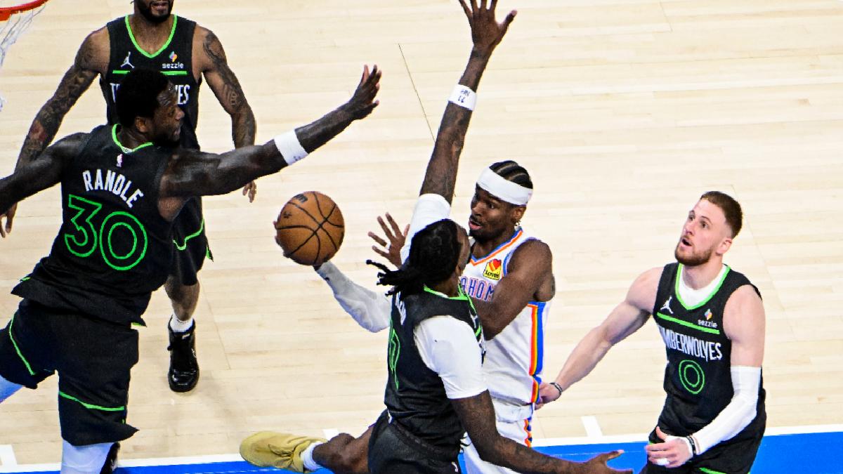 Timberwolves’u yenen Thunder, seride 1-0 öne geçti
