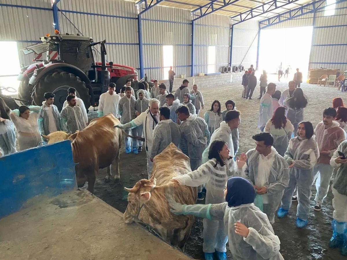 TOGÜ’den Veteriner Öğrencilere Uygulamalı Eğitim