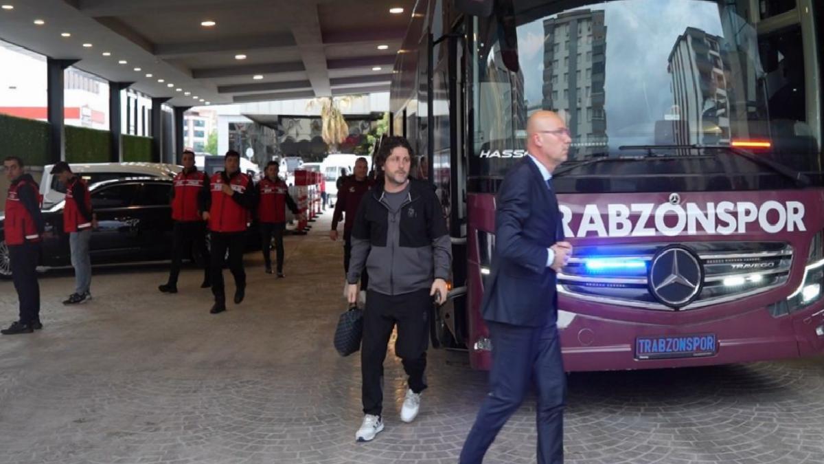 Trabzonspor, Türkiye Kupası finali için Gaziantep’te