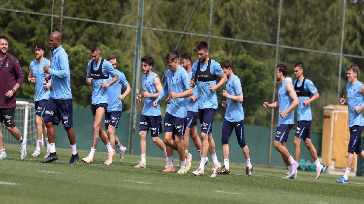 Trabzonspor’da Samsunspor maçı hazırlıkları sürdü