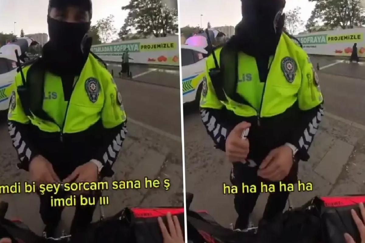 Trafik polisi, dilden dile dolaşan şehir efsanesini böyle çürüttü
