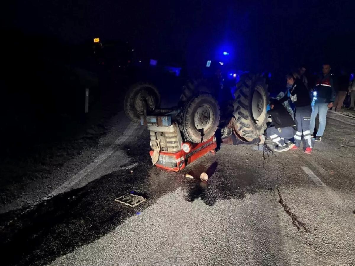 Traktör Devrildi: Sürücü Hayatını Kaybetti